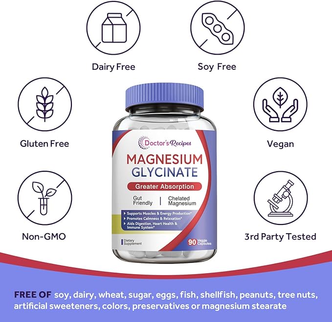 Doctor's Recipes Women’s Probiotic with Organic Cranberry &amp Magnesium Glycinate