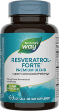 Nature's Way Resveratrol-Forte Protects from Free Radicals* 60 Softgels