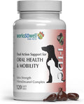 1TDC WorksSoWell Dual Action Joint Supplement For Dogs &amp Cats - Hip And Joint Supplement For Large Breed &amp Small Breed - Also Great For Oral Health - Muscle &amp Stamina Recovery &amp Arthri