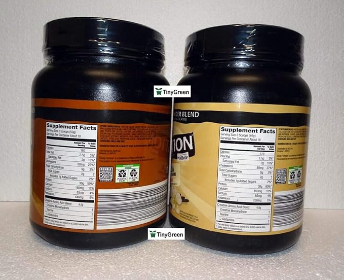 Elevation by Millville Whey Protein Powder Blend 2 Flavors Chocolate &amp Vanilla Combo Bundle 32oz 907g (Pack of Two)