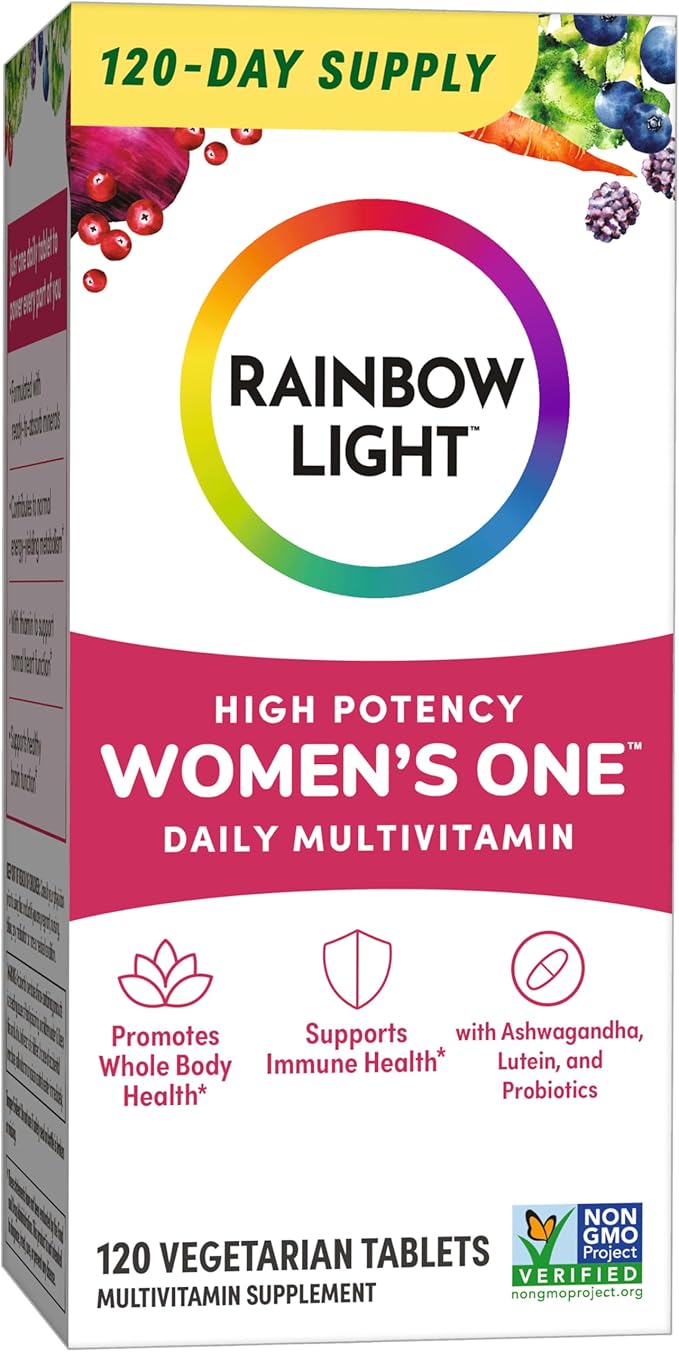 Rainbow Light Multivitamin Womens One Powder 120 Count