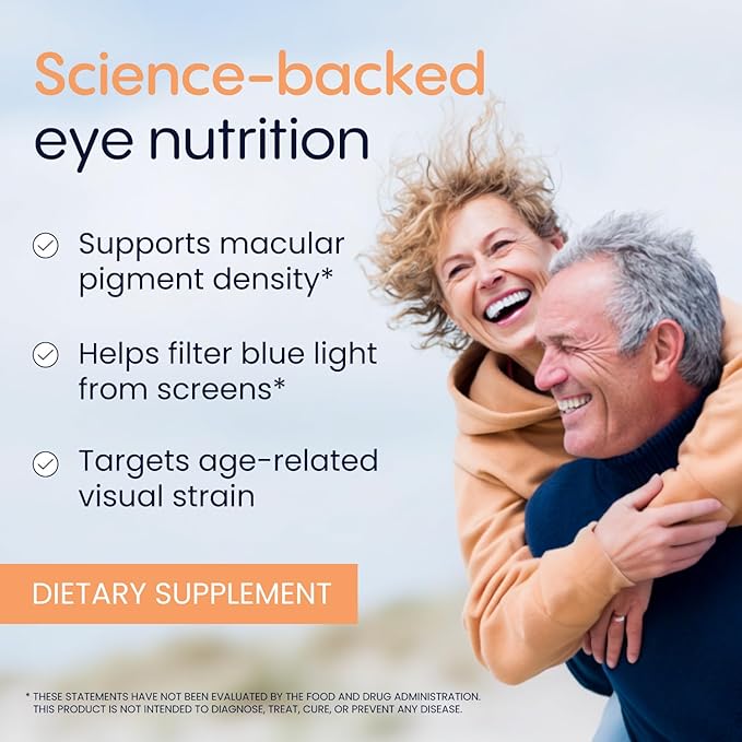 Simply Macu MD – Advanced Vision Support Supplement with Lutein Zeaxanthin Meso-Zeaxanthin &amp Astaxanthin – Bilberry Extract – Vegan Non-GMO Gluten Free – 90 Day Supply (90 Capsules)