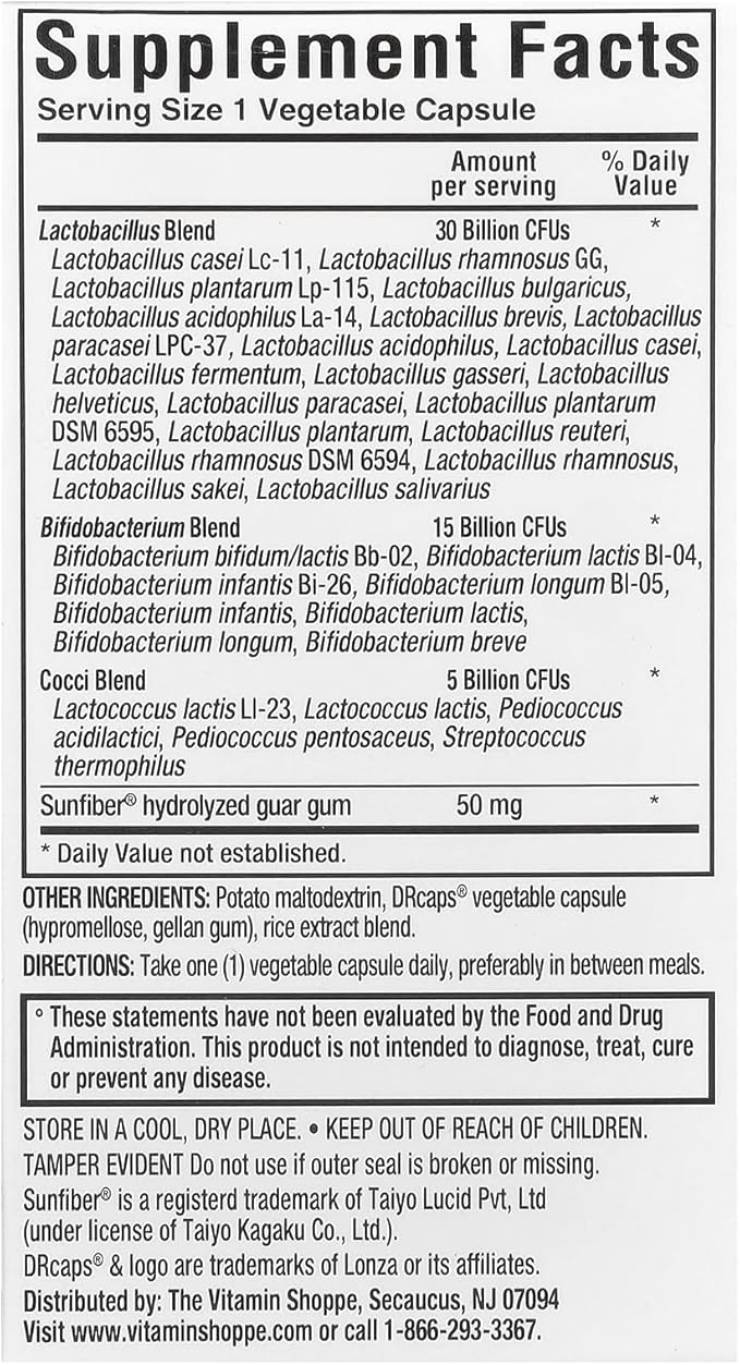 Probiotic for Men - 50 Billion CFUs Supports Digestive Health and Gut Flora Balance Promotes Overall Wellness and Enhances Immune Function (60 Vegetable Capsules)