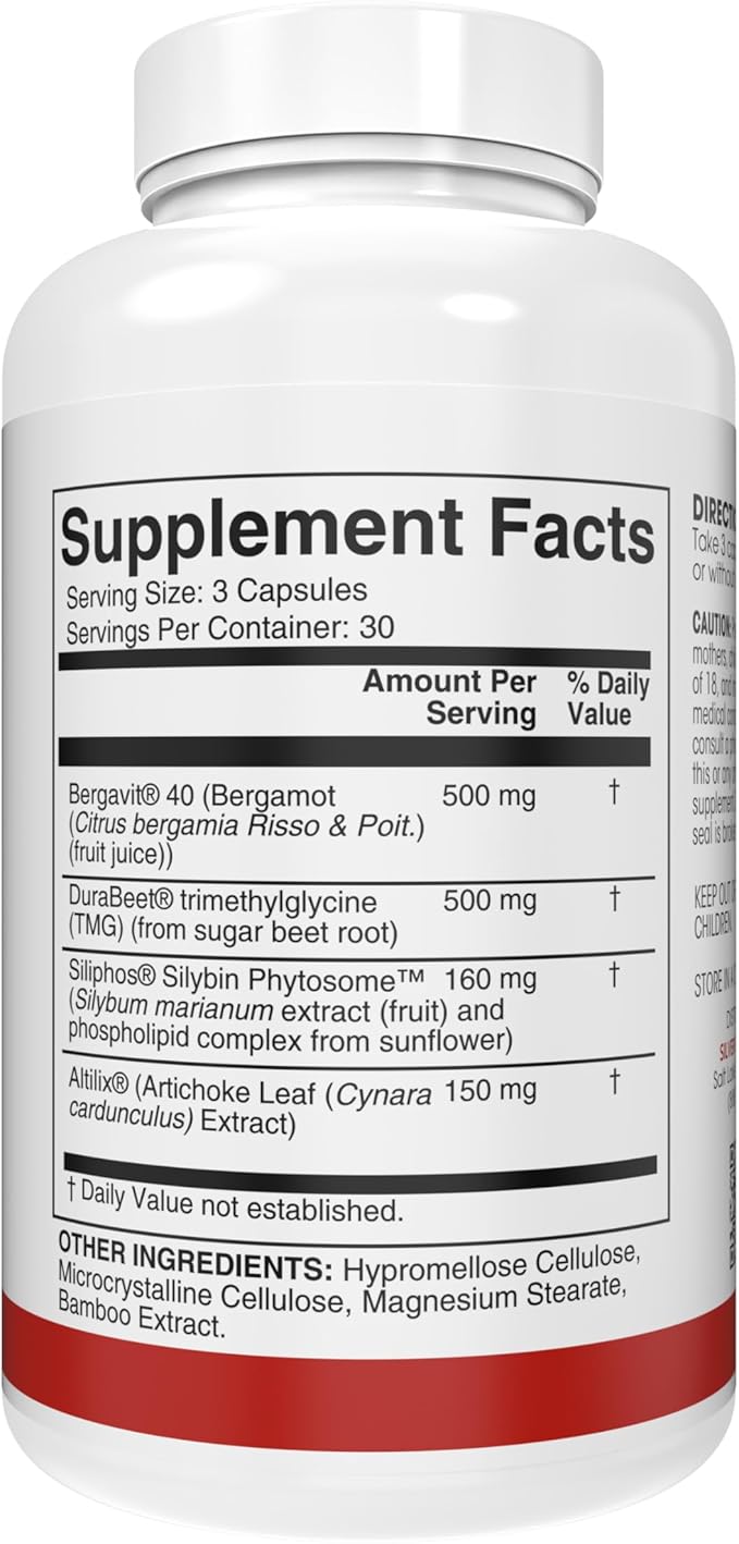 Silver Fern Brand Liver Complex Supplement (2 Pack) – with Milk Thistle Beet Root Bergavit® &amp Artichoke Extract – Daily Liver Support – 90 Vegetarian Capsules