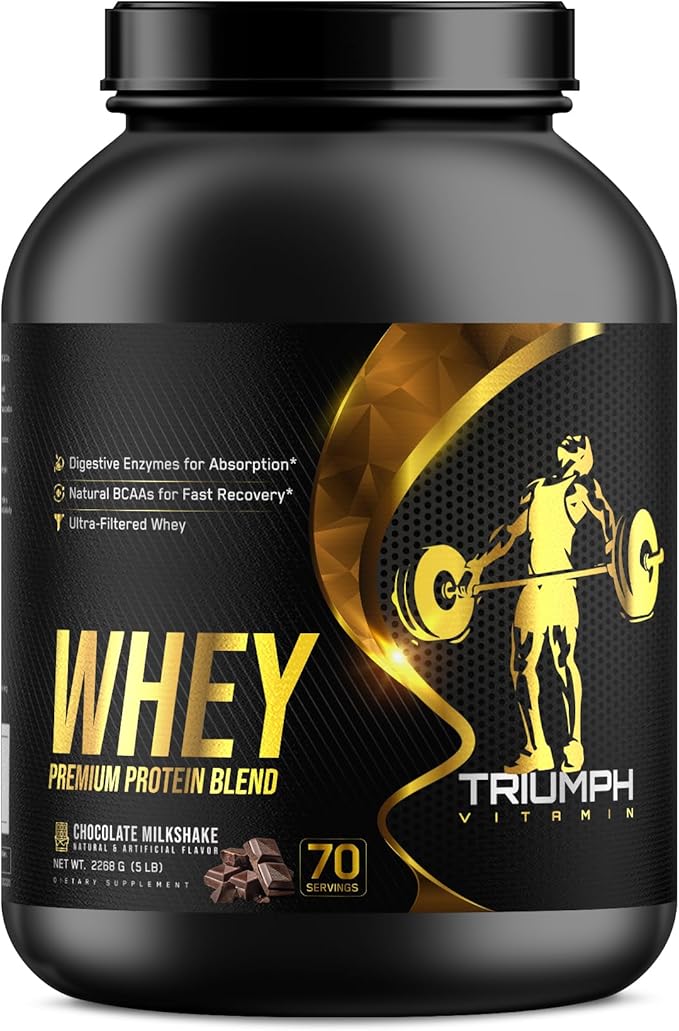 5lb Whey Protein Chocolate – 70 Servings