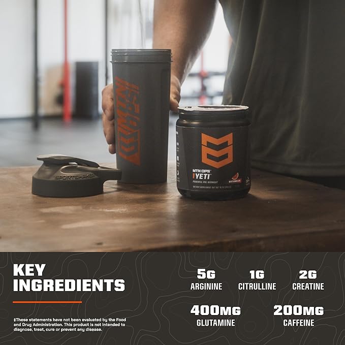 MTN OPS Magnum Clear Blue Raspberry Coconut &amp Yeti Preworkout Blue Raspberry Bundle