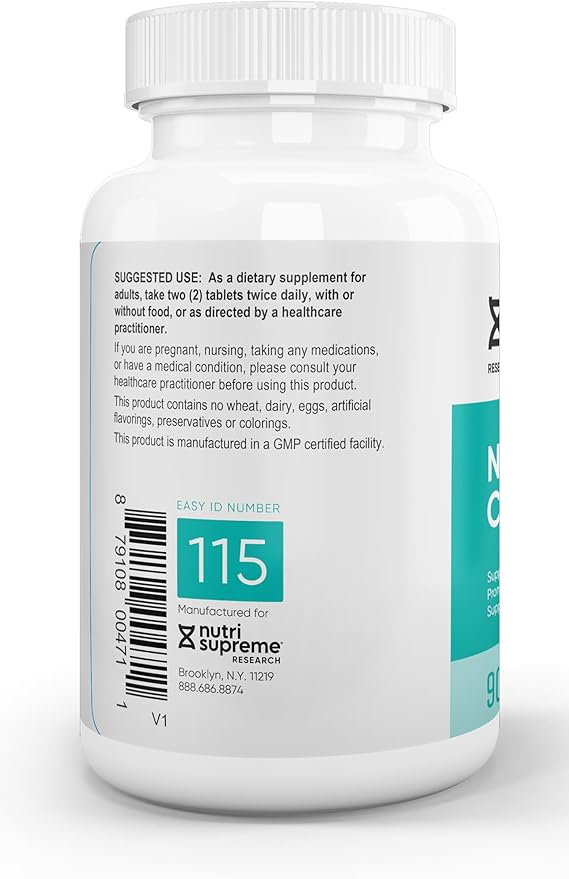 Calm Tablets: Nature's Calm Dietary Supplement - Natural Relief of Stress Anxiousness Nervousness Sleeplessness and Irritability and Improved Sleep - 90 Tablets