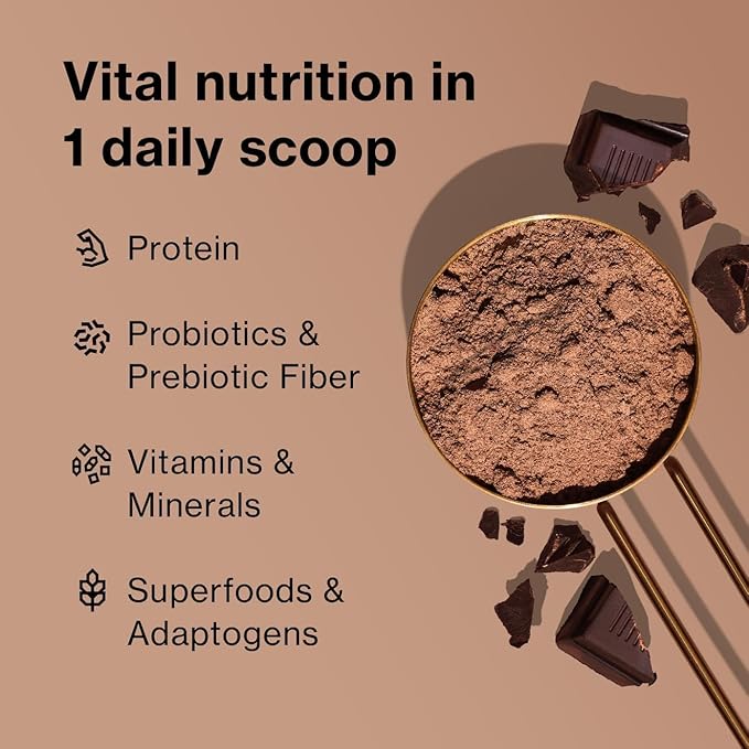 BODi Shakeology 0g Added Sugar Plant Based Protein Powder Blend Gluten-Free Shake with Vitamins and Minerals – Helps Support Healthy Weight Loss Lean Muscle Gut Health Cafe Latte- 14 Servings