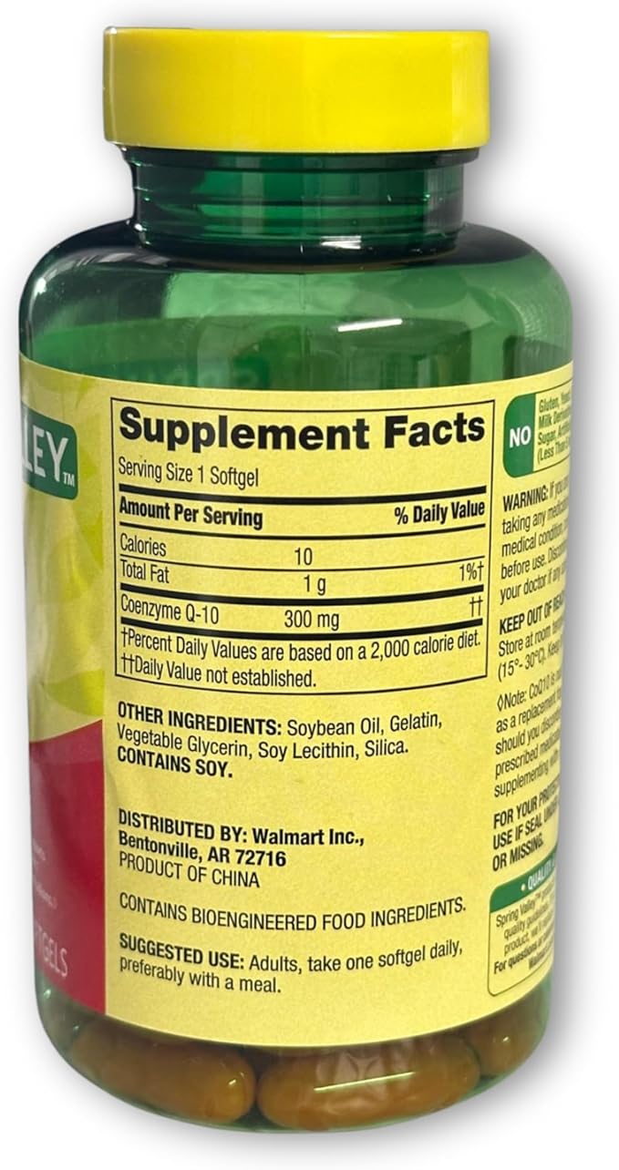 C0q10 300mg Rapid Release- 60 softgels (Pack of 1) Boxed by Fusion Shop Store