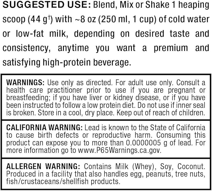 ALLMAX HEXAPRO Strawberry - 2 lb - 25 Grams of Protein Per Serving - 8-Hour Sustained Release - Zero Sugar - 21 Servings