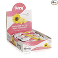 Berg Oat N' Energy Bar | Sunflower Butter White Chocolate | Plant Based Protein Bar | Non-GMO Gluten Free Nut Free and Vegan | Low Sugar Healthy Snack Bar | High Fiber | On The Go | 2.5oz (8 Packs)