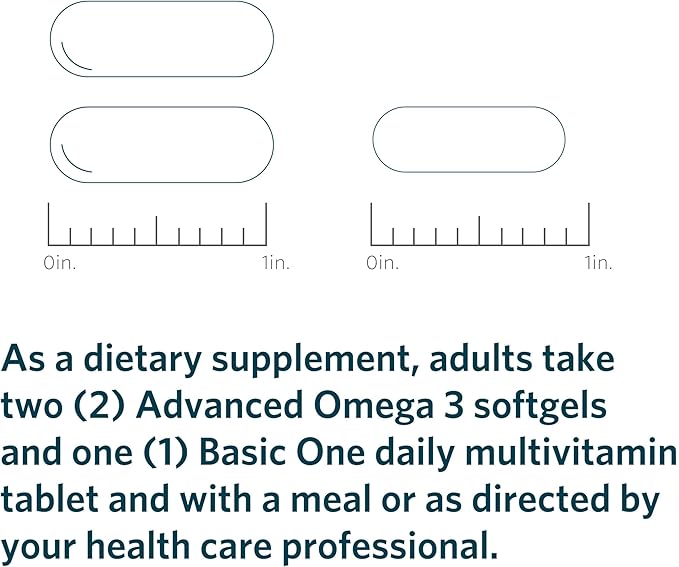Cooper Complete - Healthy Body Pack - Daily Vitamin Pack with Multivitamin &amp Omega-3 Fish Oil - 30 Day Supply Pack of 1