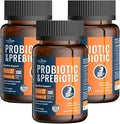 100 Billion Probiotics for Men and Women 27 Strains 5 Organic Prebiotics for Gut Digestive &amp Immune Health Supports Diarrhea Gas Bloating Non-GMO Zero Fillers – Made in USA丨180 Caps