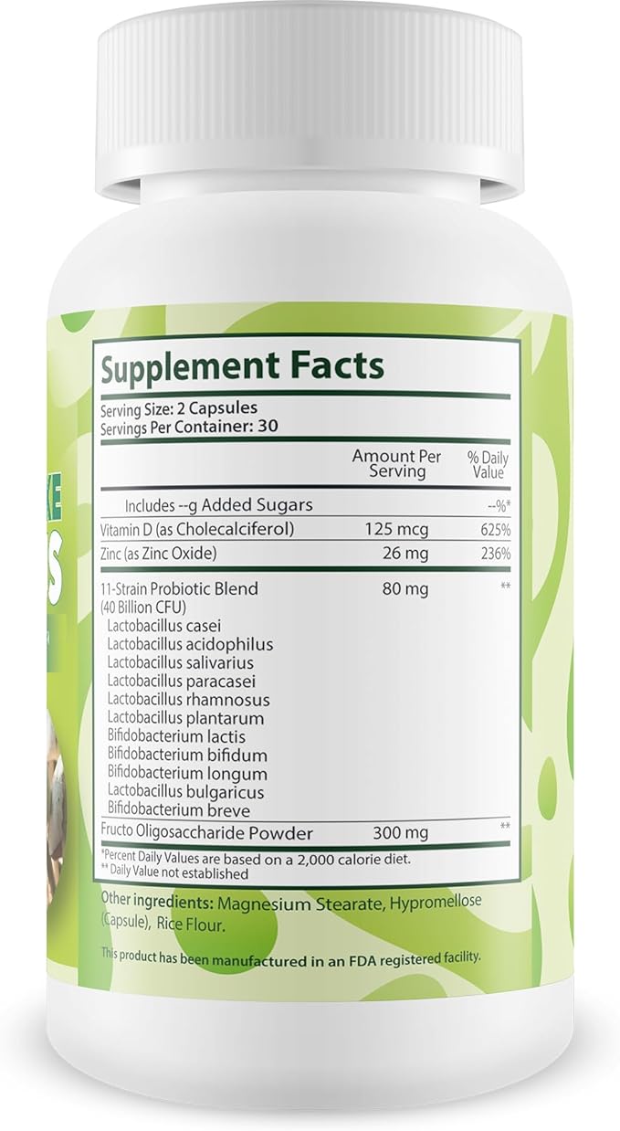 Myco Nuke Fungus Probiotic - Our Best Fungus Probiotics - Immune System Natural Nail Fungal Treatment for Toenail Support - Probiotic Myco Nuker with Vitamin D Fungal Pills - Fungi Nail