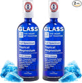 Topical Magnesium Oil Spray Glass Bottle from Ancient Zechstein Sea and Trace Mineral 7 floz - Transdermal Pure Magnesium Spray Oil for Feet Muscle Relaxation Leg Cramps Sleep and Overall Health