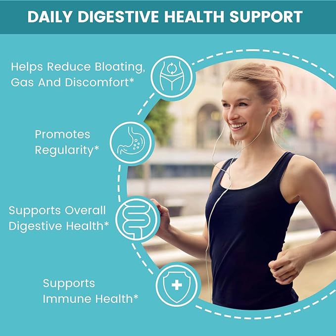 Zentastic Probiotics &amp Prebiotics Supplement - 50 Billion CFU - for Men &amp Women’s Immune &amp Digestive Health - 16 Strains - Shelf Stable - 180 Delayed Release Veggie Capsules