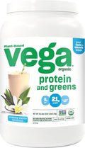 Vega Organic Protein &amp Greens Creamy Vanilla (26 Servings) 35.3 oz (1 Kg)