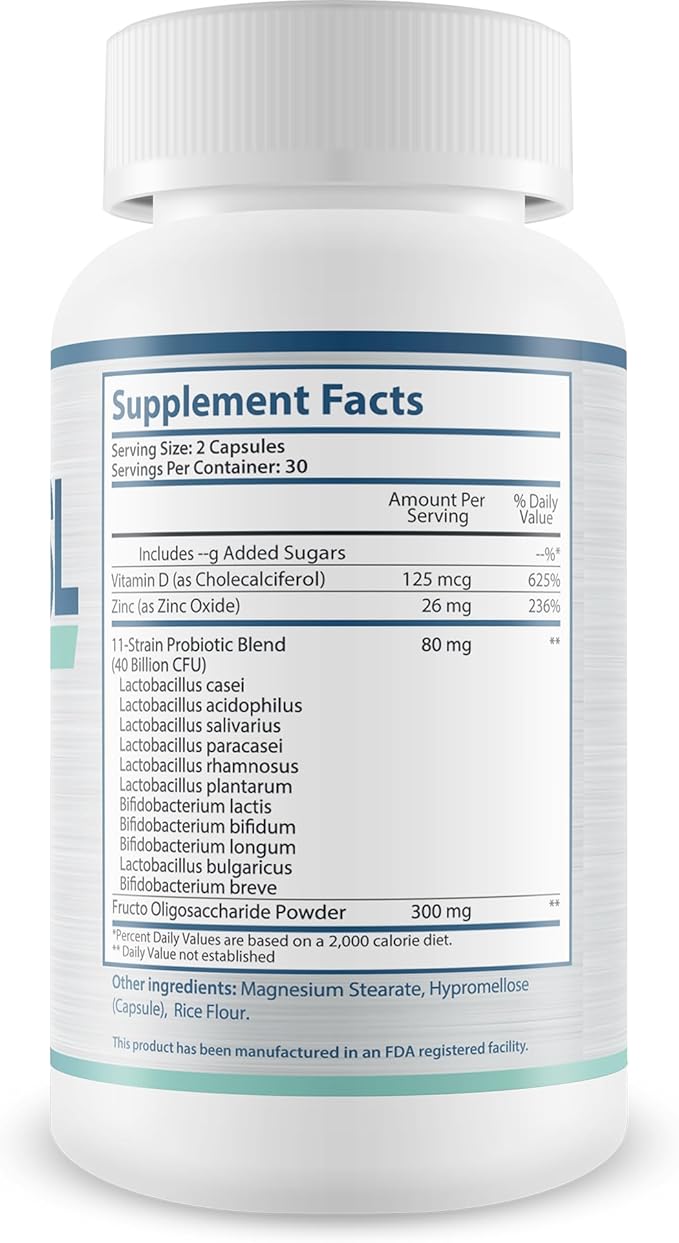 Navy SL Fungus Probiotic - Our Best Toenail Fungus Probiotic for Clear Nails - Probiotics Immune Support - Fight Off Fungi From The Inside Out - Navy Seal Toe Nail Fungal Treatment Fungal Pills