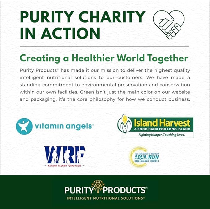 Purity Products Ultimate Quercetin 20x More Absorbable Than Ordinary Quercetin - Quercefit Phytosome Zinc Vitamin C &amp More - Supports Immune Lung Function &amp More - 60 Veg Capsules