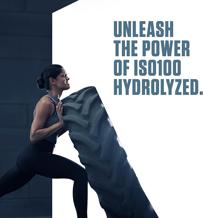 Dymatize ISO100 Whey Protein Powder Isolate Fudge Brownie 25g of Protein 5 Pound 5.5g BCAAs Less Than 120 Cal. Gluten Free 1g Fat 1g Sugar 2g Carb (70 Servings)