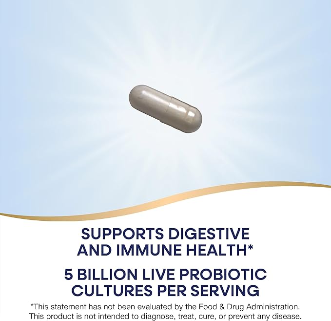 Nature's Way Primadophilus Reuteri Probiotic Supports Digestive &amp Immune Health* 5 Billion Live Cultures 30 Capsules (Packaging May Vary) - 2 Pack