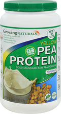 Plant Based Protein Original Gold Standard Raw Pea Protein Powder - Growing Naturals - Non-GMO Vegan Gluten-Free Keto Friendly Shelf-Stable (Original Unflavored 2 Pound (Pack of 1))