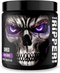 JNX SPORTS The Ripper! Fat Burner Pre Workout for Men &amp Women – Thermogenic Fat Burning Powder &amp Appetite Suppressant Boost Energy &amp Endurance – Dark Grape 30 Servings
