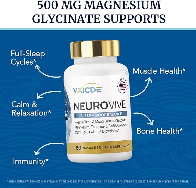 Magnesium 300 mg Tablets High Potency Magnesium Supplement for Bone &amp Muscle Health Whole Body Support 60 Count (Pack of 1)