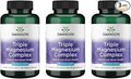 Swanson Triple Magnesium Complex - Mineral Supplement - Natural Support - Featuring Citrate Oxide &amp Aspartate - (100 Capsules 400mg Each 3 Pack)