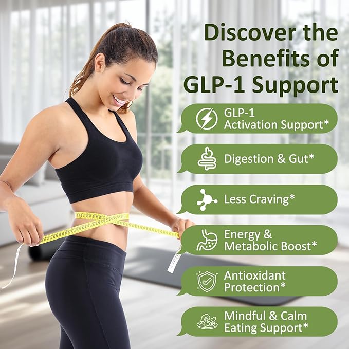 GLP1 Supplement | GLP Gummies Activates GLP-1 &amp AMPK with Akkermansia Probiotics Berberine&ampMore GLP 1 Gummy for Women &amp MenGut Health Energy &amp Metabolism - 1 Pack 90 Gummies