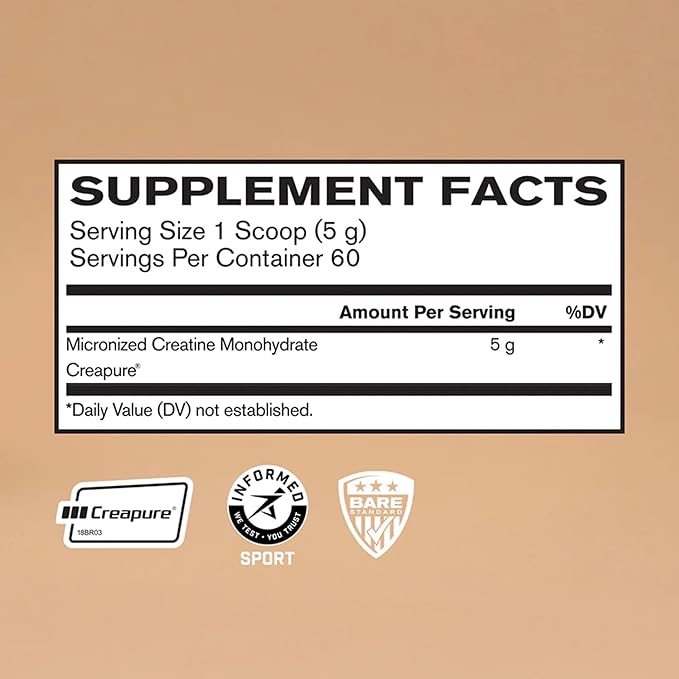 BARE PERFORMANCE NUTRITION BPN Whey Peanut Butter Protein + Creatine 60 Serving Bundle