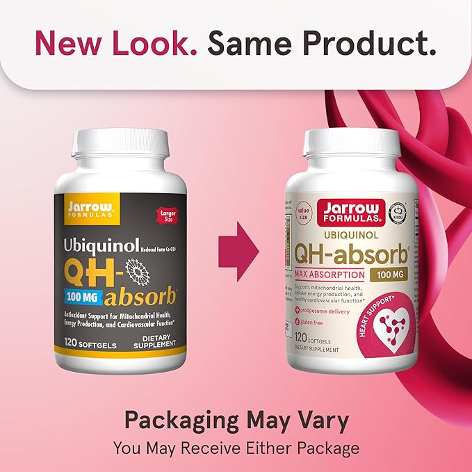 Jarrow Formulas Ubiquinol 100mg 120 Softgels &amp Vitamin D3 125mcg 100 Softgels Cardiovascular and Immune Support