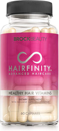 Hairfinity Hair Vitamins - Scientifically Formulated with Biotin Amino Acids and a Vitamin Supplement That Helps Support Hair Growth - Vegan - 60 Veggie Capsules (1 Month Supply)