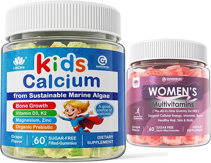 Bundle - Kids Calcium + Womens Multivitamins