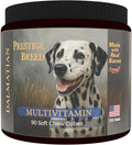 Dalmatian Multivitamins 90 Count Made in The USA with Real Bacon