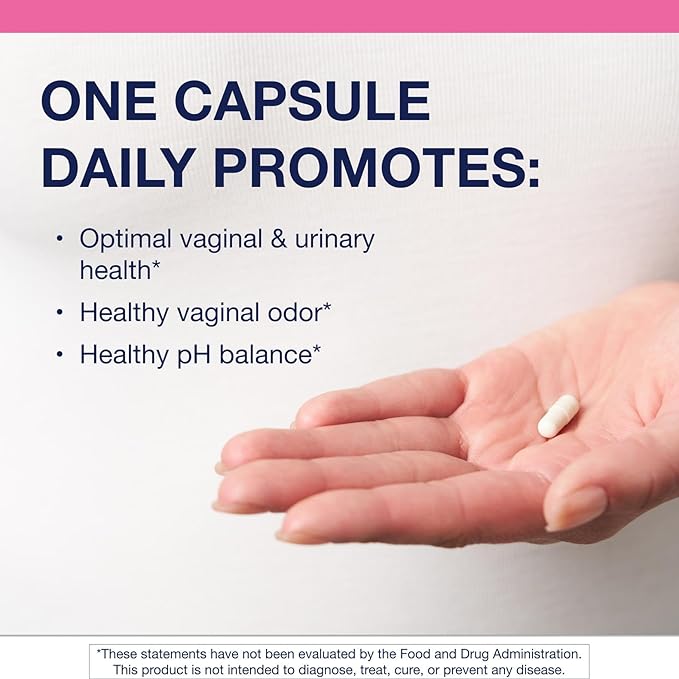 Metagenics UltraFlora Women’s Probiotic – Shelf-Stable Supplement for Vaginal Health Yeast Balance &amp Urinary Comfort – with Lactobacillus GR-1 &amp RC-14 – Non-GMO – 30 Capsules*