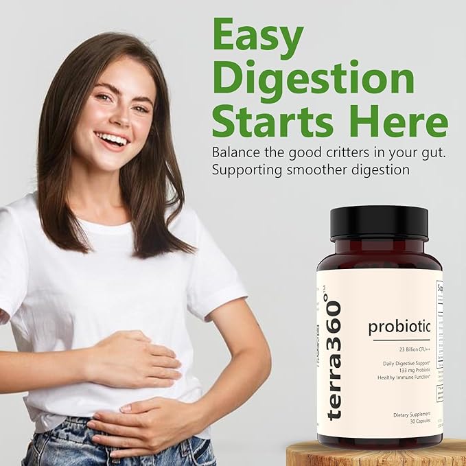 Womens Probiotic - 23 Billion CFU++ Probiotic Capsules for Gut Health for Men Enhanced Daily Immune Support - probiotics for Women - 30 Capsules
