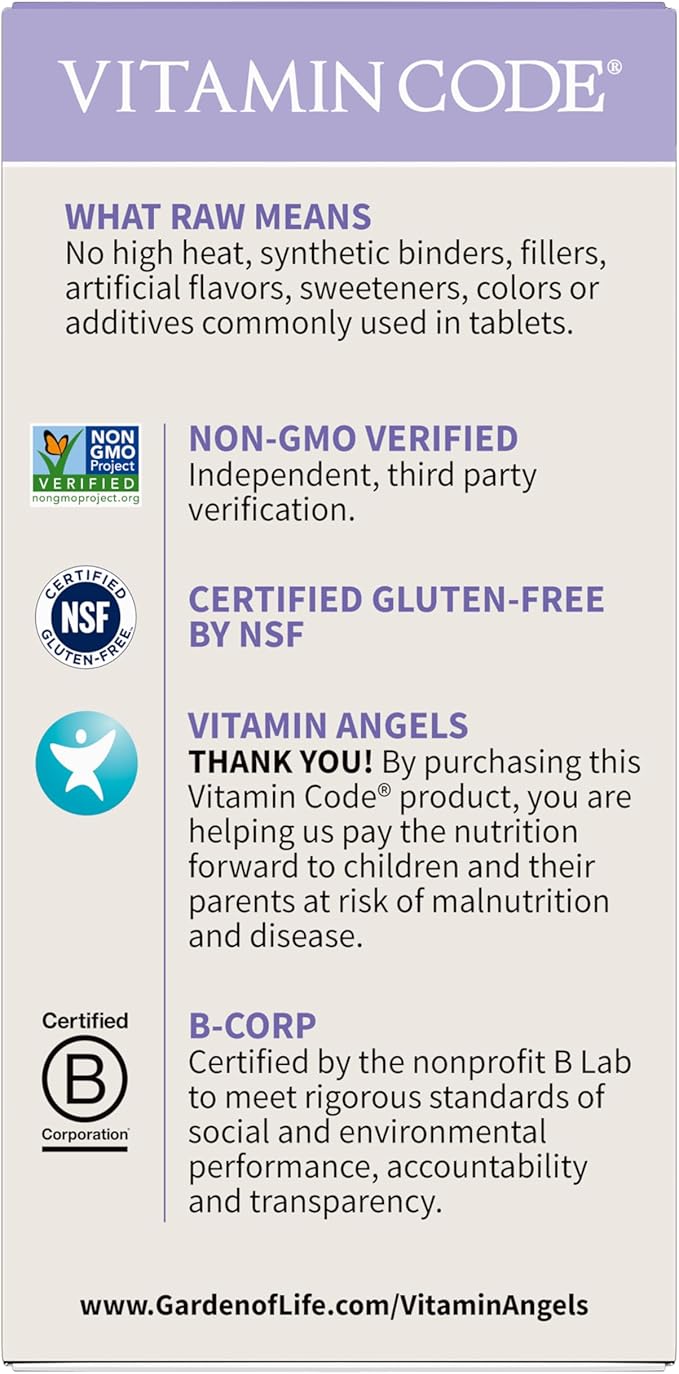 Garden of Life Vitamin Code® RAW Prenatal™ 90 Vegetarian Capsules