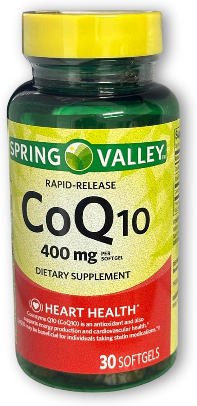 C0q10 400mg- Rapid-Release 30 softgels (Pack of 1) Boxed by Fusion Shop Store