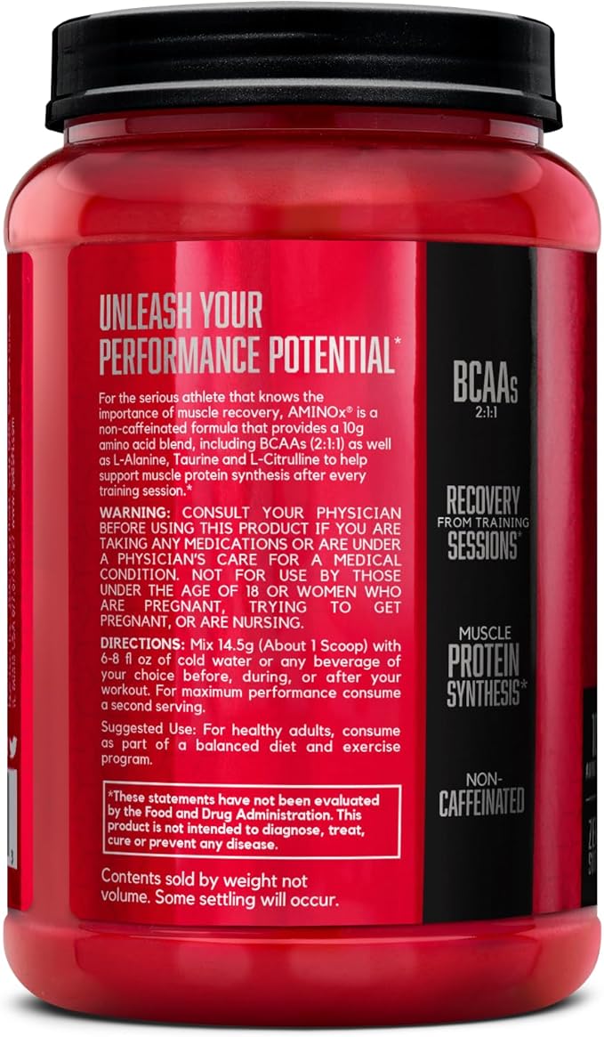 BSN Amino X Muscle Recovery &amp Endurance Powder with BCAAs 10 Grams of Amino Acids Keto Friendly Caffeine-Free Support Endurance Zero Sugar Blue Raz 70 servings 35.84 Ounce (Packaging May V