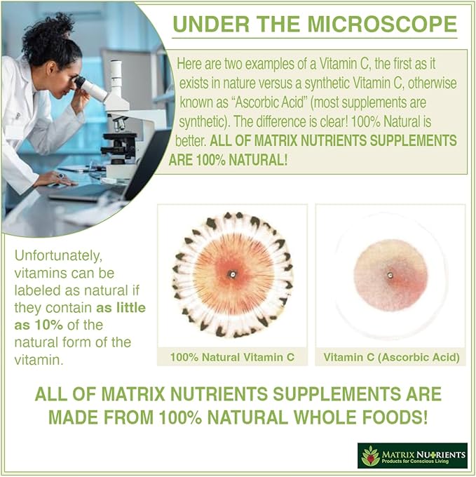 MULTIVITAMIN - Mineral - 100% Organic Whole Food Complete MultiVitamin - Great for Daily Health Lifestyle and More: Vitamin A Vitamin C Vitamin D Vitamin E and Much More! Vegan Tablets (60ct)