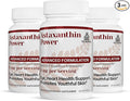 TURNER New Zealand Astaxanthin Power with UAF1000+ Anti-Aging Skin Eye Nerve Muscle Recovery Immune Support Antioxidant Supplement 12mg Astaxanthin 90 Servings 3 Bottles