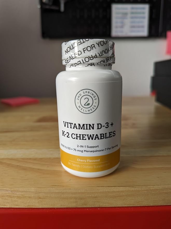 Vitality &amp Mind Wellness Trio Bundle - Brain Support Complex Adaptogen Complex and Vitamin D3+K2
