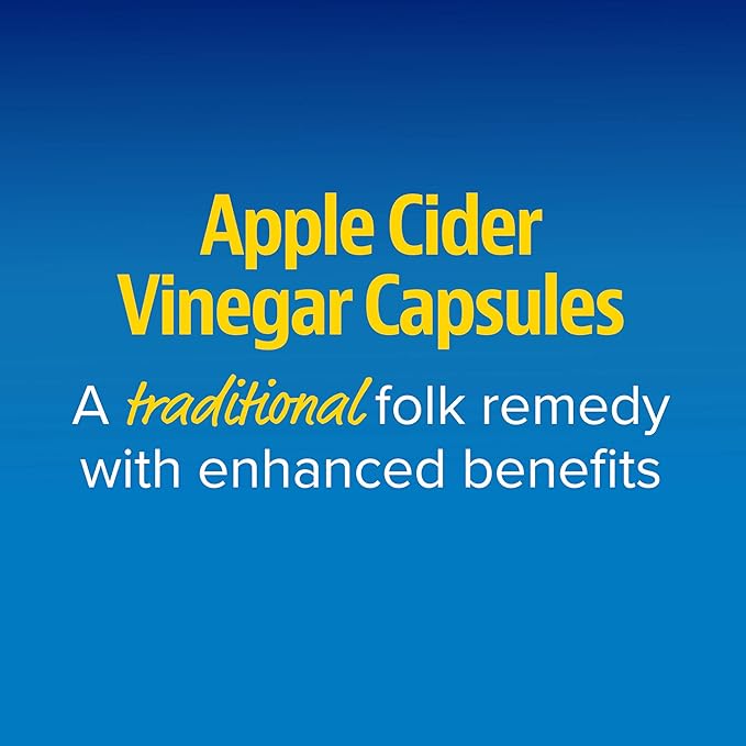 Enzymedica Apple Cider Vinegar Healthy Weight and Digestive Support 120 Count