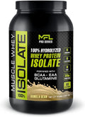 MFL 100% Isolate Protein l 30g of Protein l BCAAs l Keto Friendly l Low Carbs l Gluten Free l 3 lbs. (Vanilla Bean)