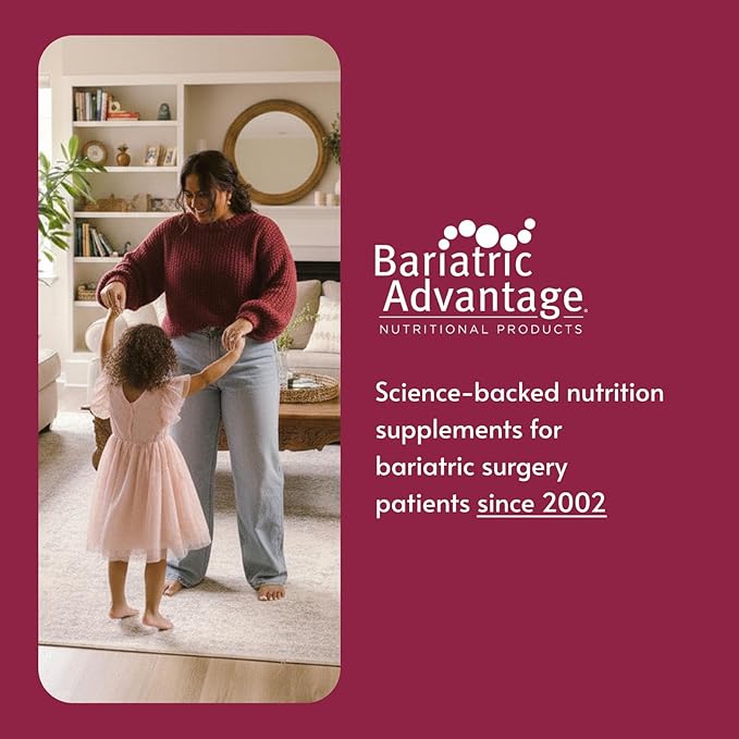 Bariatric Advantage High Protein Supplement Mix - Protein Powder - 20 g Protein - for Pre- &amp Post-Bariatric Surgery Patients - Iron Calcium &amp More - Vanilla - 14 Servings