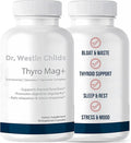 Thyro Mag+ Triple Magnesium Complex – Magnesium Glycinate Sucrosomial &amp Mag O7 (Ozone) – Thyroid &amp Adrenal Support Sleep Mood Energy – 90 Capsules – by Dr. Westin Childs