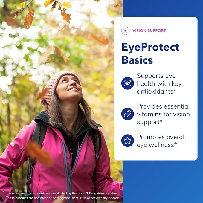 Pure Encapsulations EyeProtect Basics | Key Antioxidant Support for Eye Health | 60 Capsules