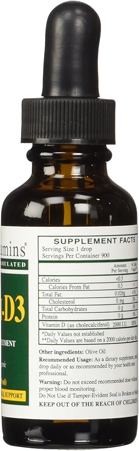 Rx Vitamins Liqui-d3 2000 Iu 1 Fl Oz (Pack of 1)