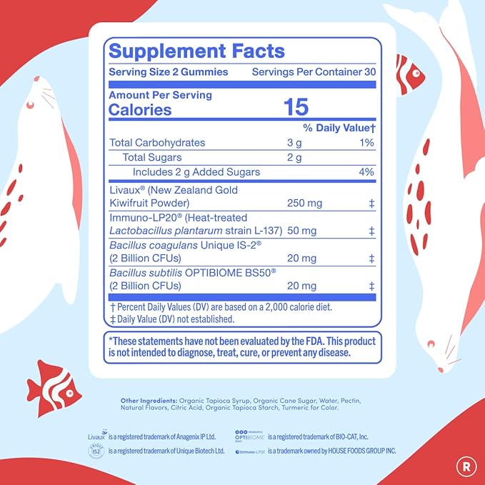 FIRST DAY Womens 3-in-1 Probiotic Gummies – Prebiotic + Probiotic + Postbiotic Supplement – Supports Digestive &amp Oral Health Immune Function &amp Energy Levels – 30-Day Supply